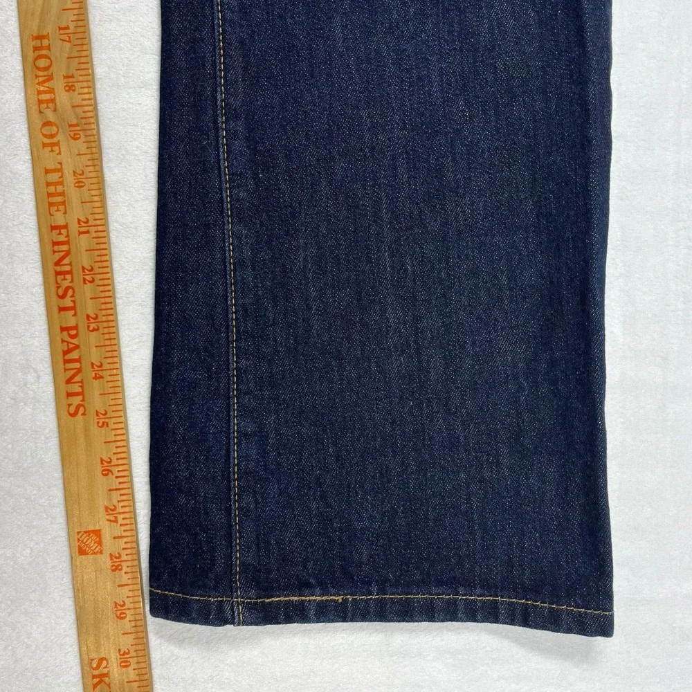Levi's 517 Bootcut Jeans Mens 36x29 Dark Wash Indigo Western Denim Classic